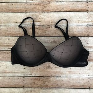 Calvin Klein Black Padded Bra